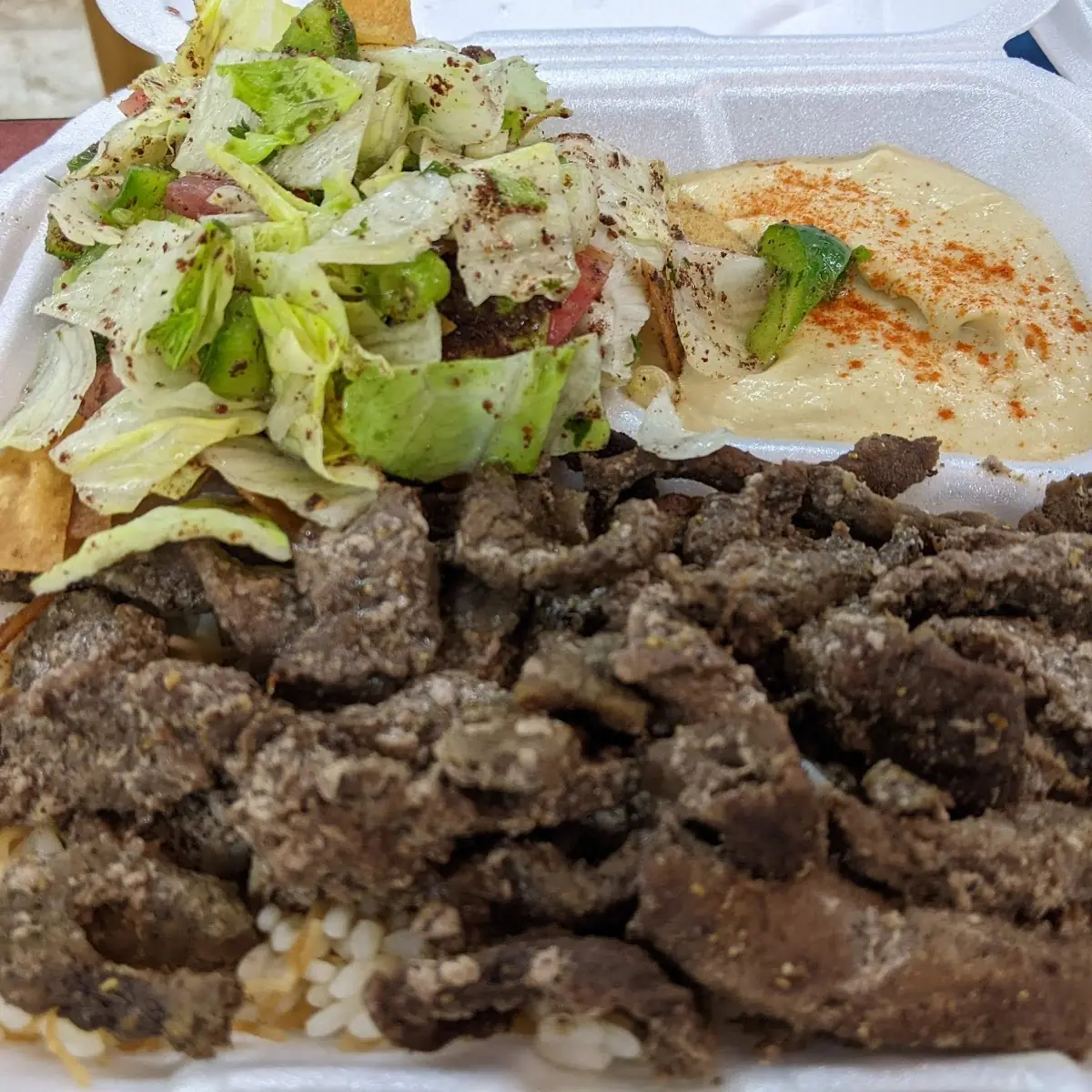 Beef Shawarma Combo