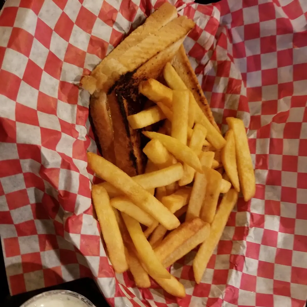 Grilled Cheese and Fries