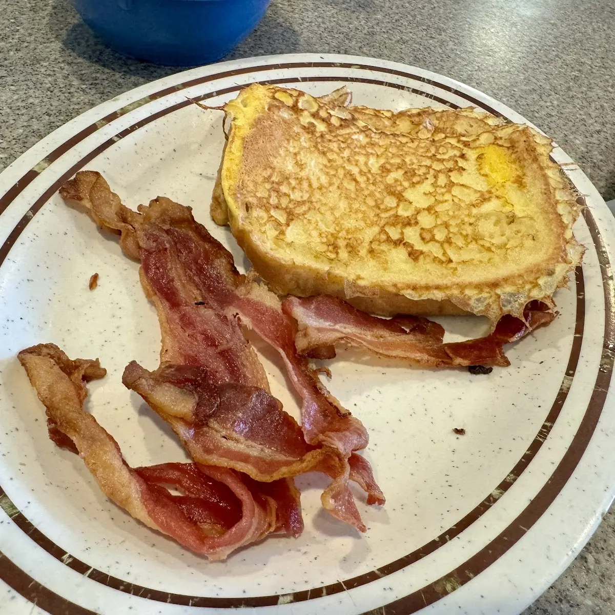 French Toast with Bacon