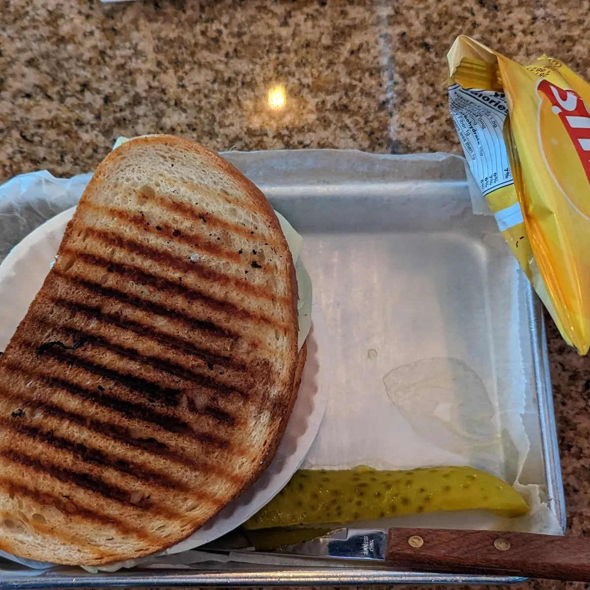 Tuna Melt with American Cheese