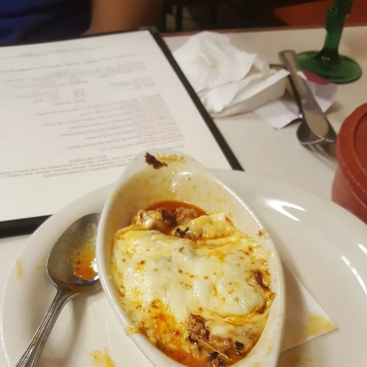 Queso Fundido Con Chorizo