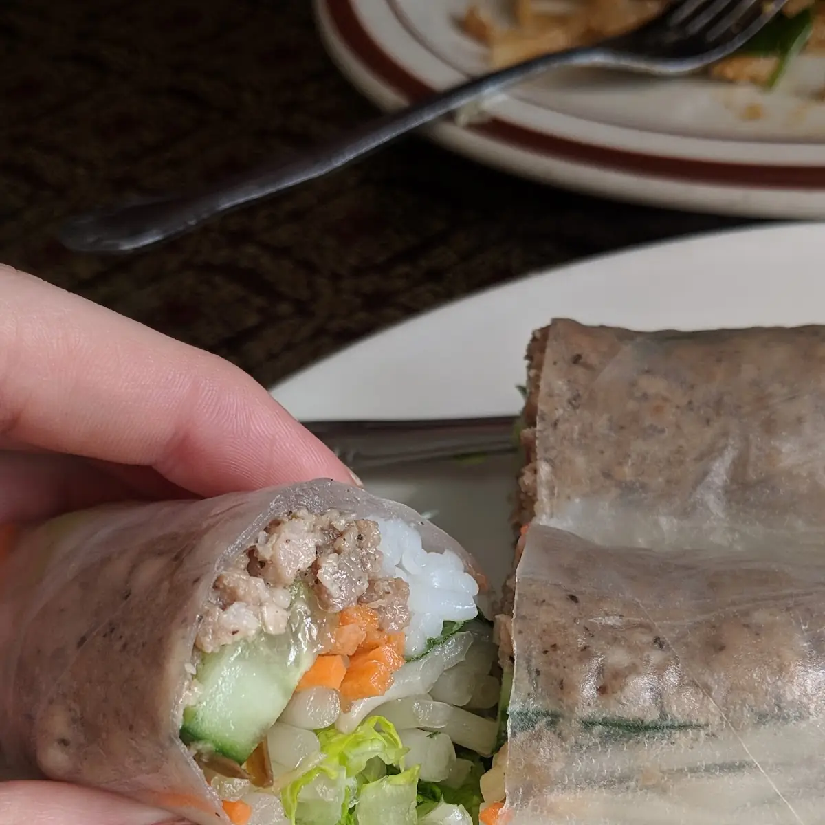 Beef Spring Rolls