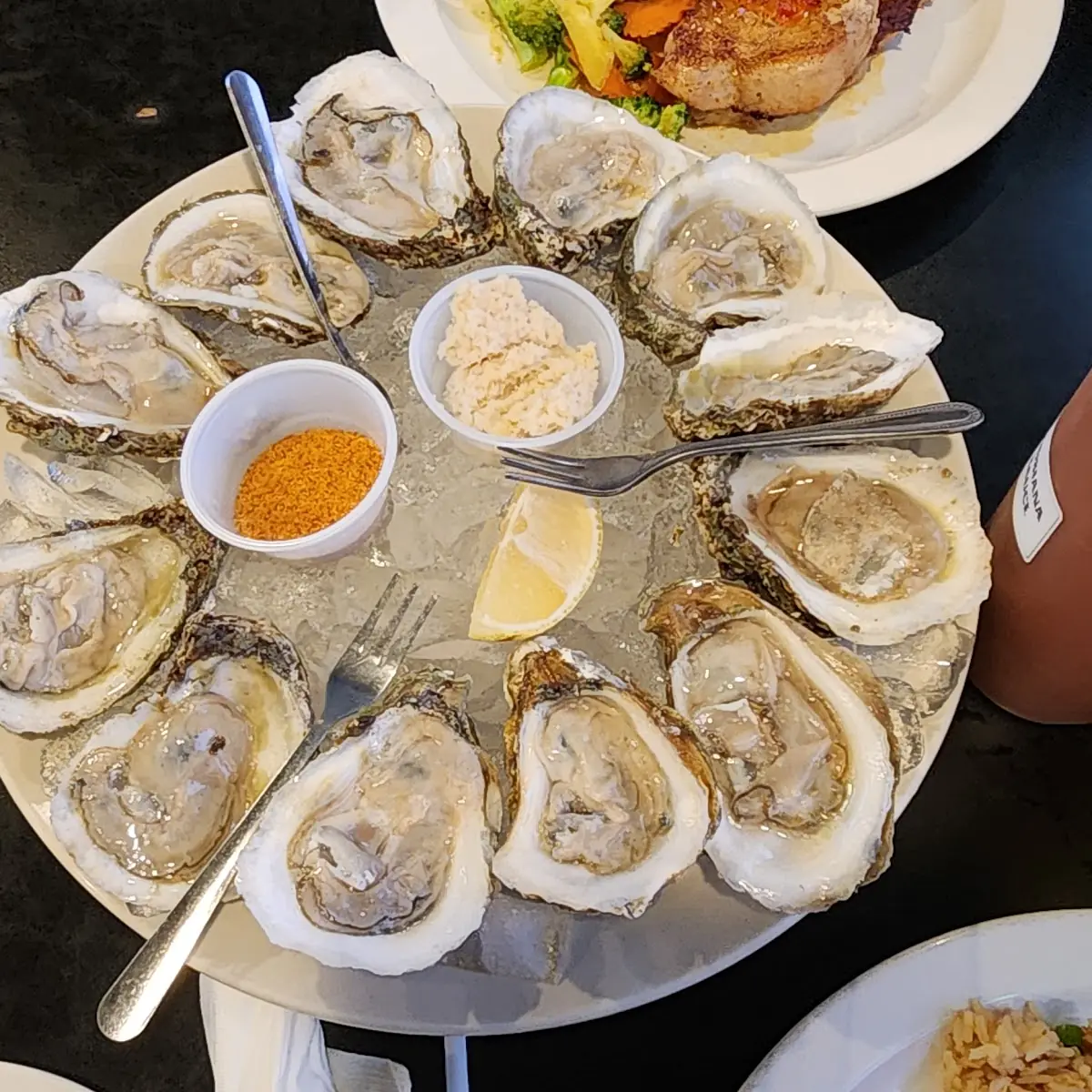 Raw Oysters on the Half Shell