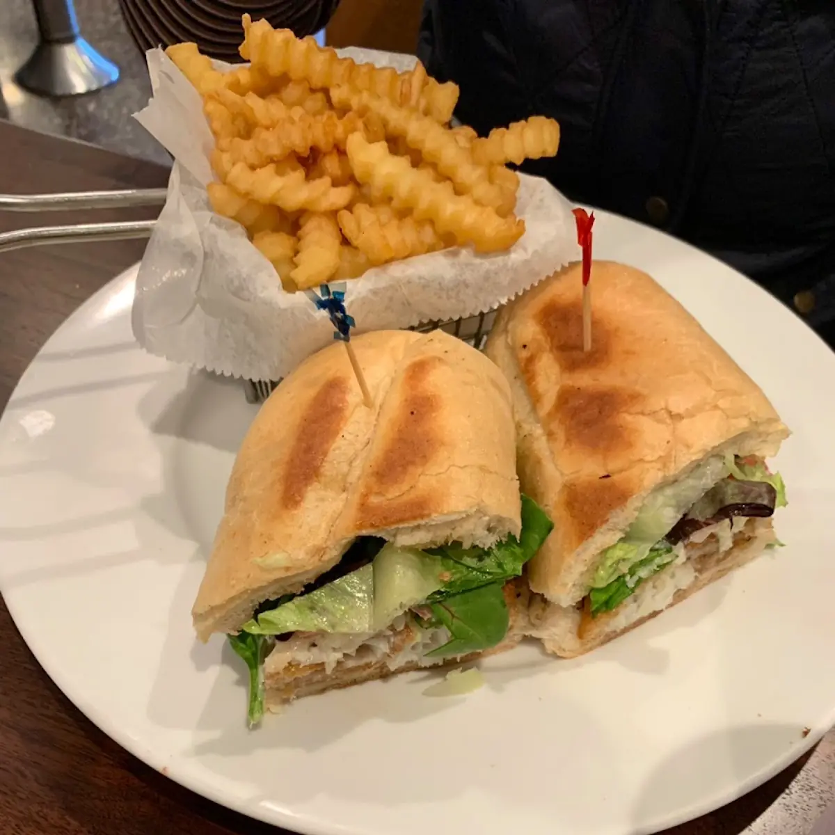Cod PO Boy Sandwich