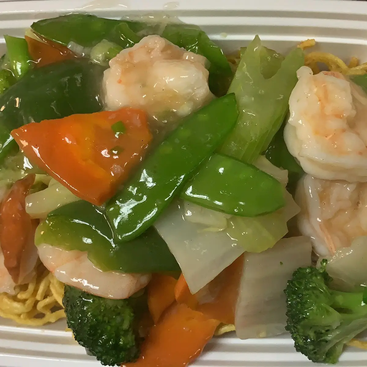 Shrimp with Chinese Vegetables