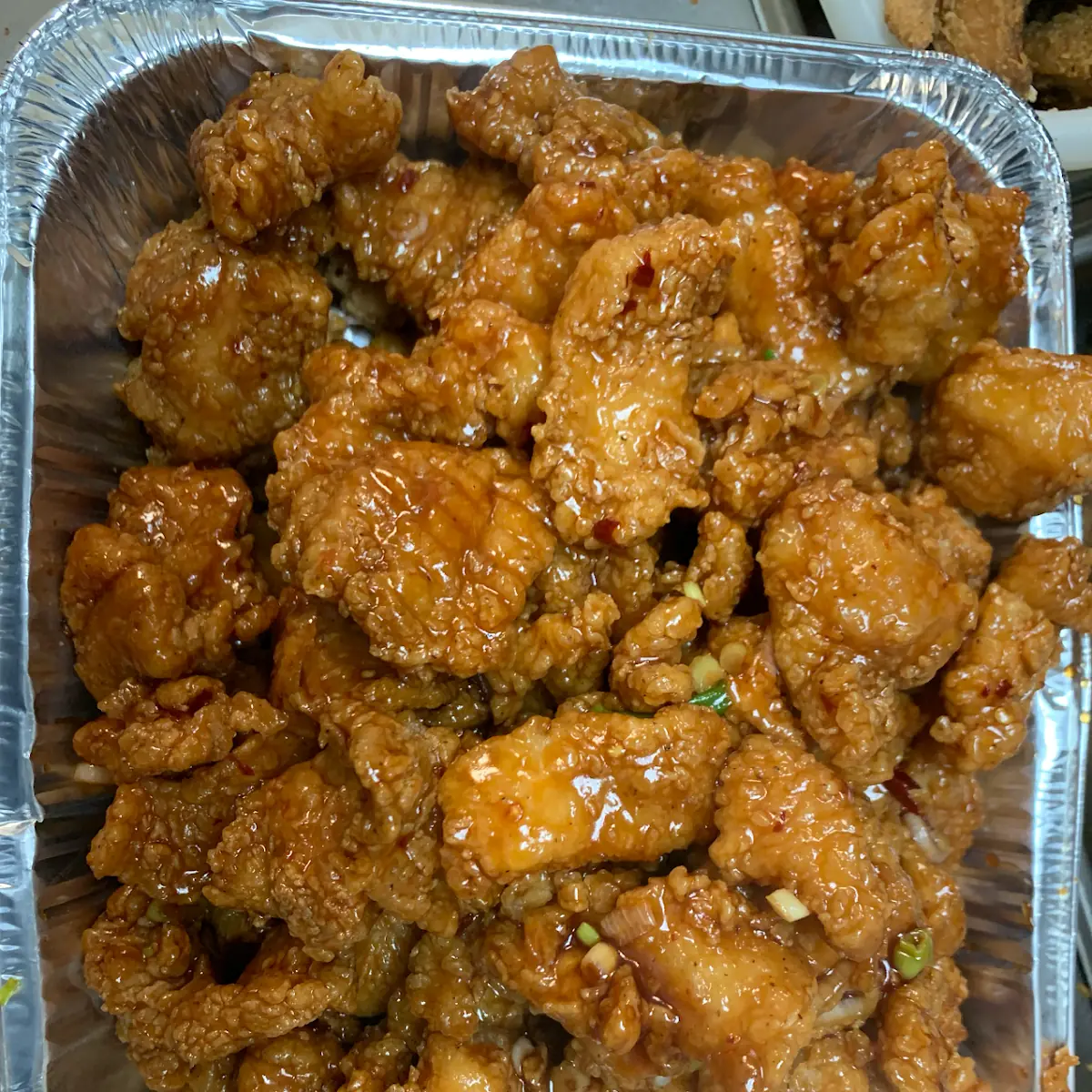 White Meat General TSO's Orange Chicken