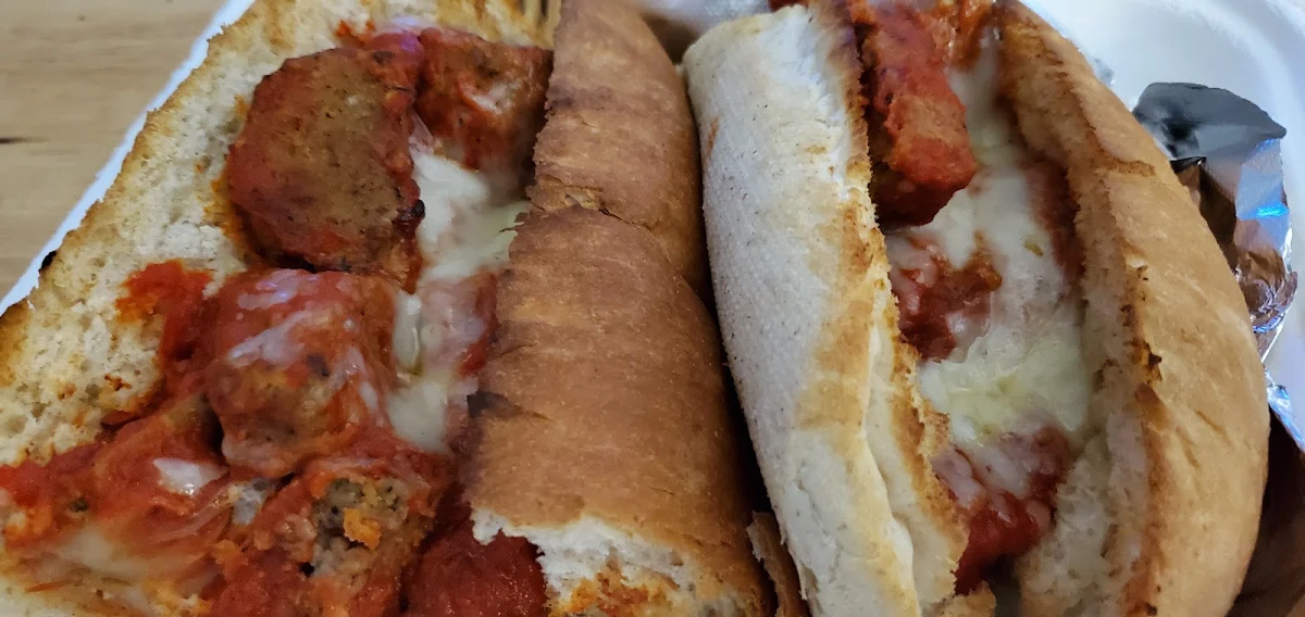 Meatball Parmigiana Sub