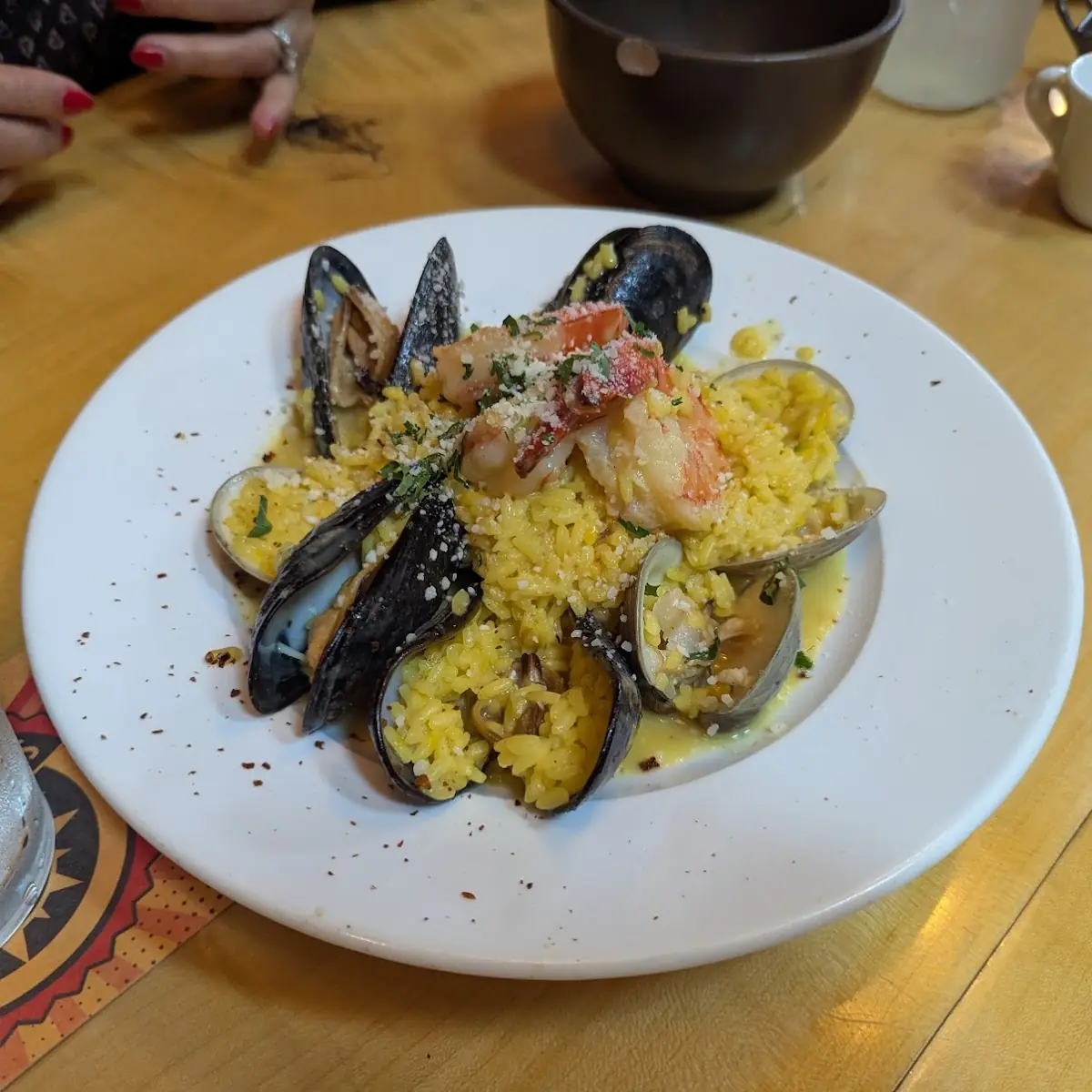 Saffron Seafood Risotto