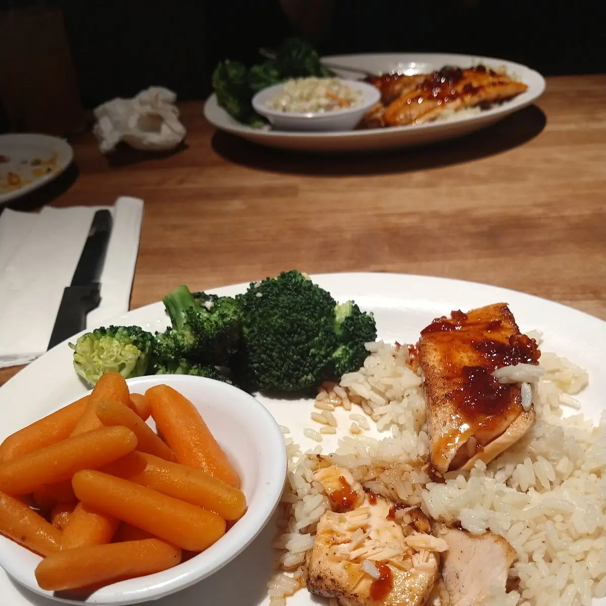 Bourbon Glazed Salmon