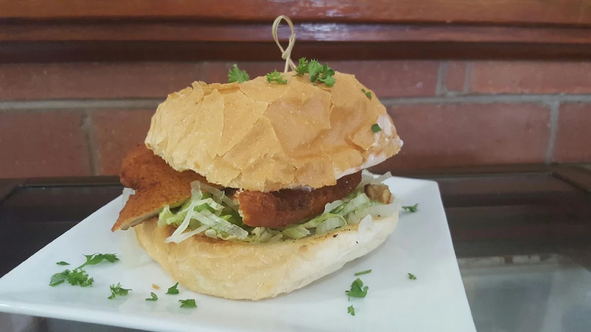 Chicken Schnitzel Burger