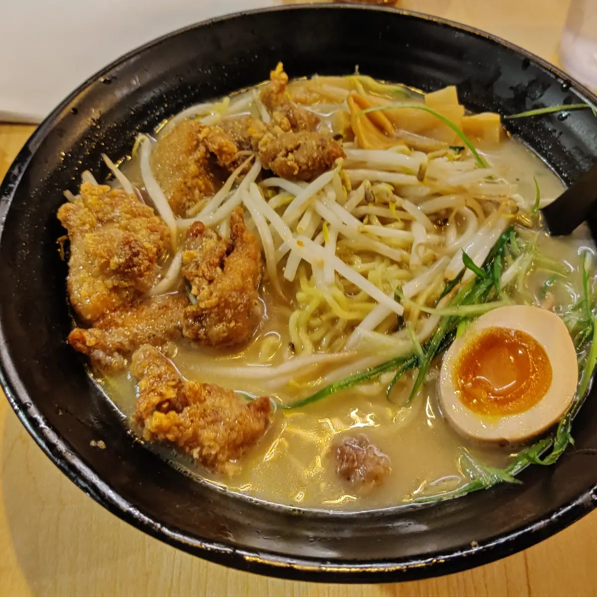 Creamy Broth Chicken Ramen