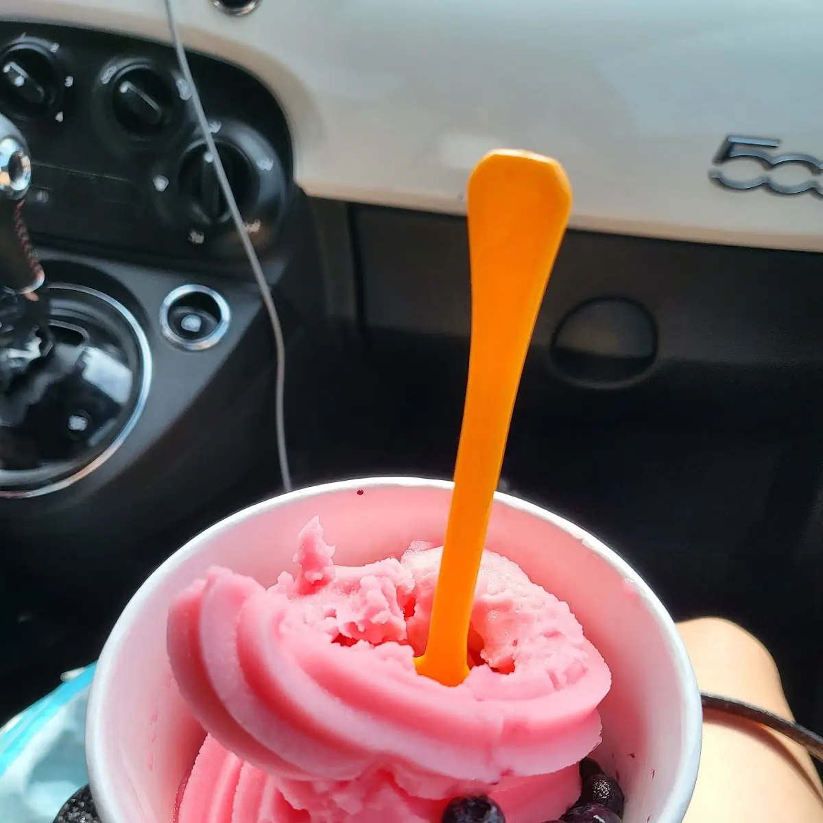 Watermelon Flavored Frozen Yogurt