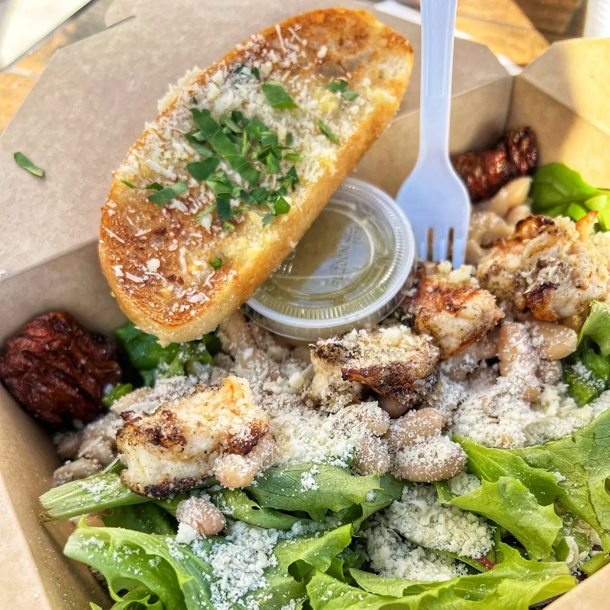 Grilled Shrimp Salad