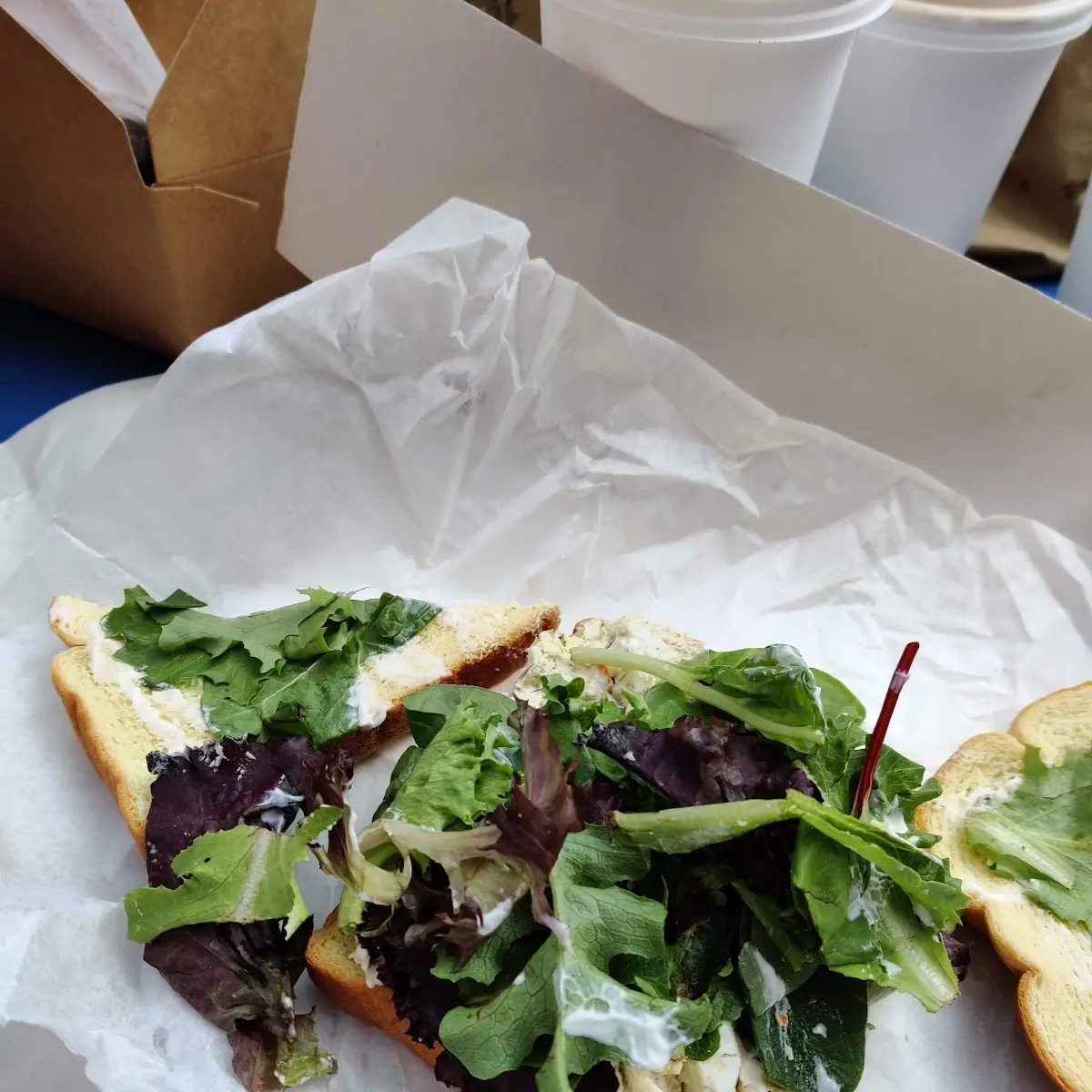 Mom's Egg Salad Sandwich