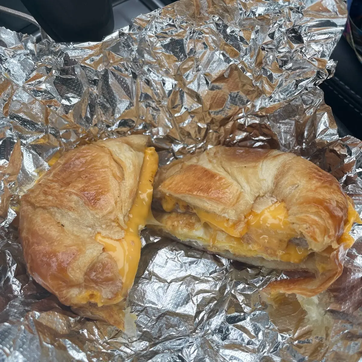 Egg Cheese & Sausage Sandwich