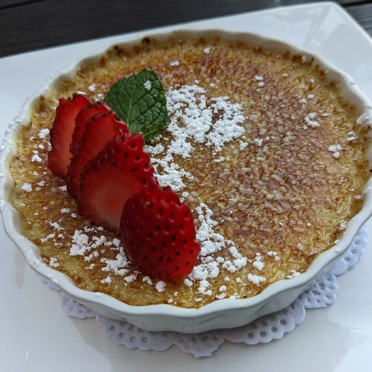 Vanilla Crème Brulee