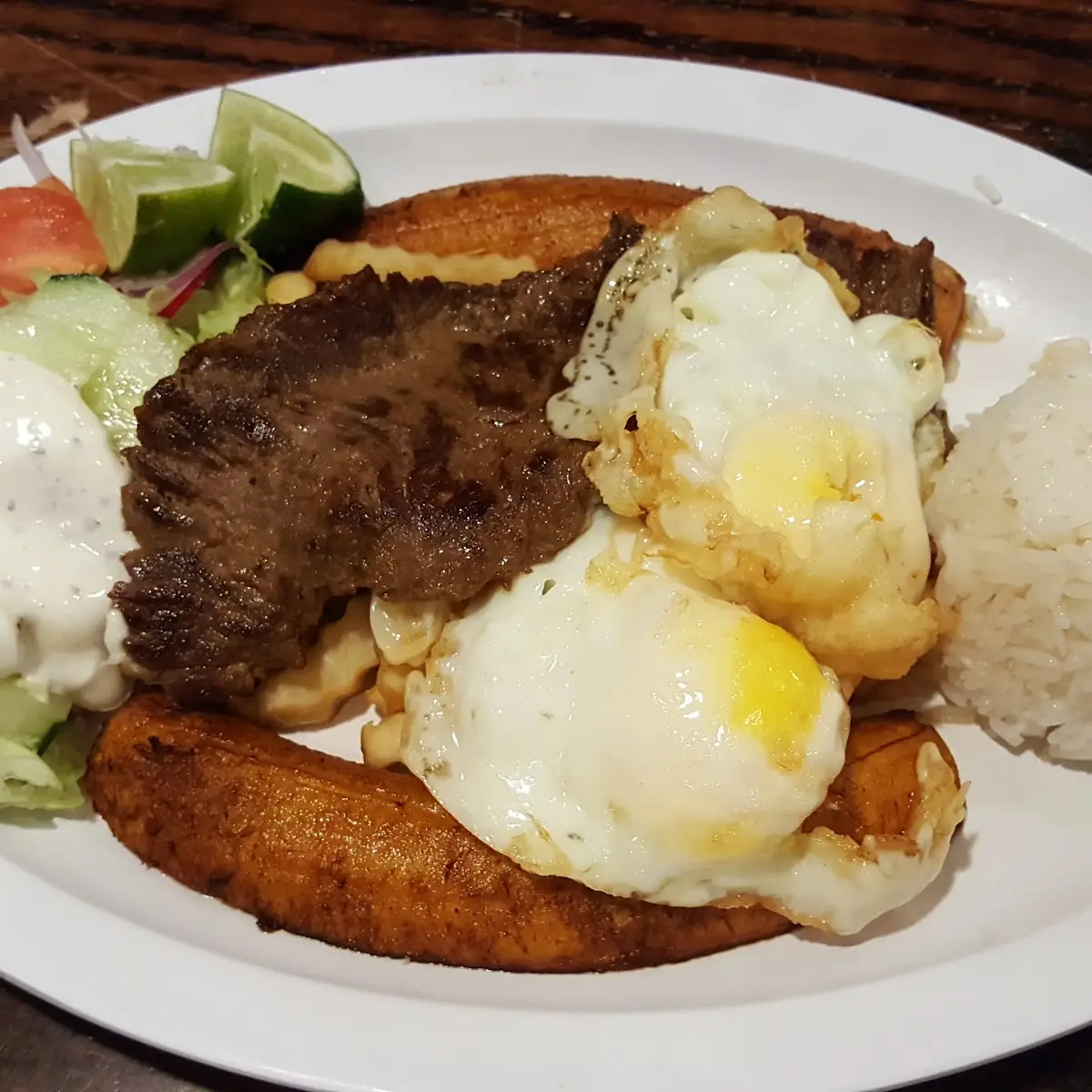 Desayuno Con Bistec Steak Breakfast