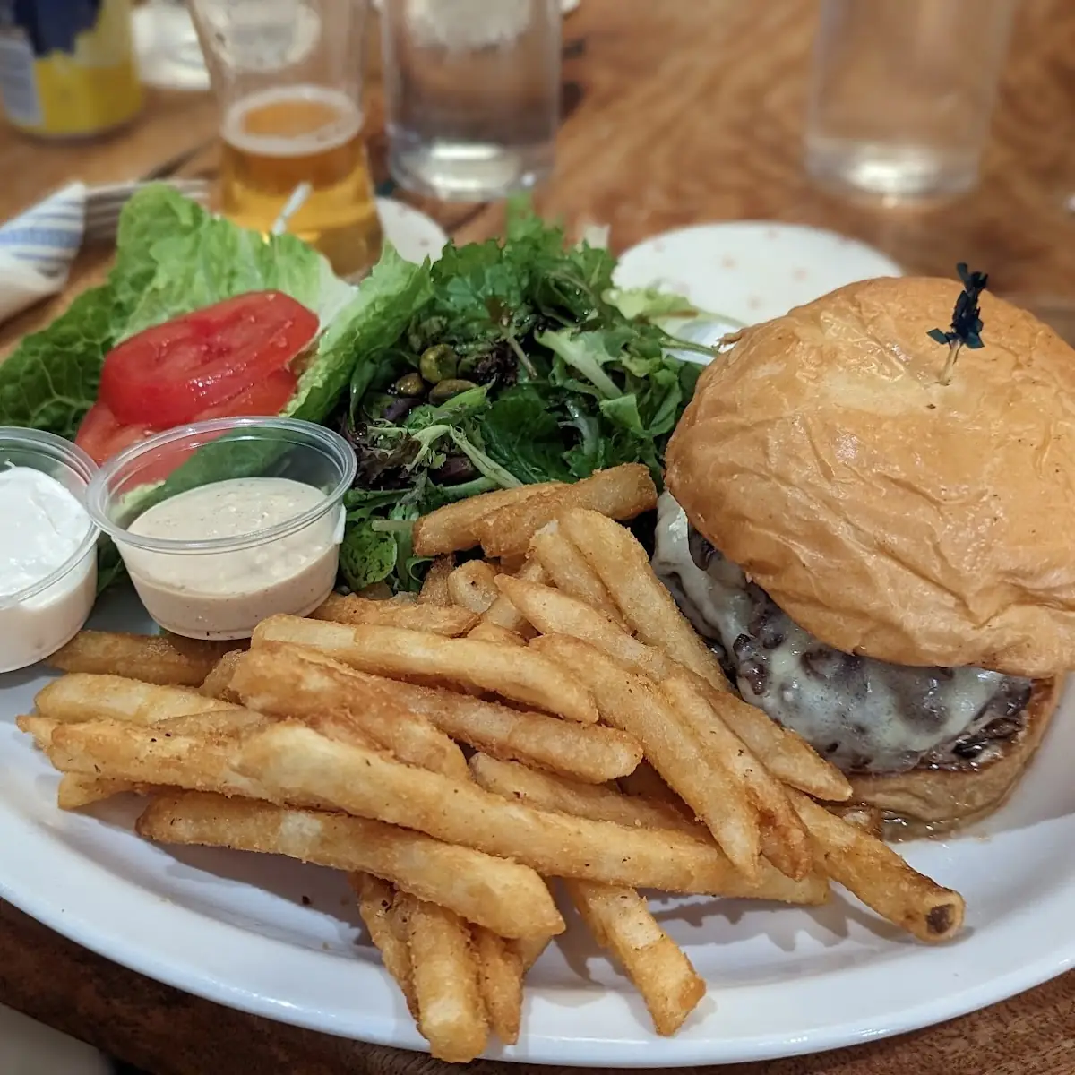 Wagyu Mushroom Burger