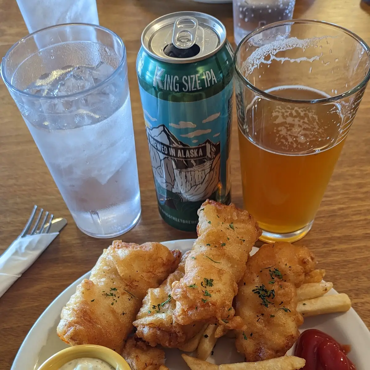 Halibut Fish and Chips