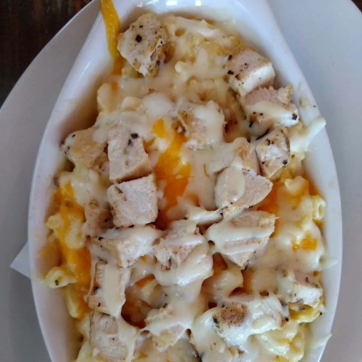 Mac Attack with Grilled Chicken