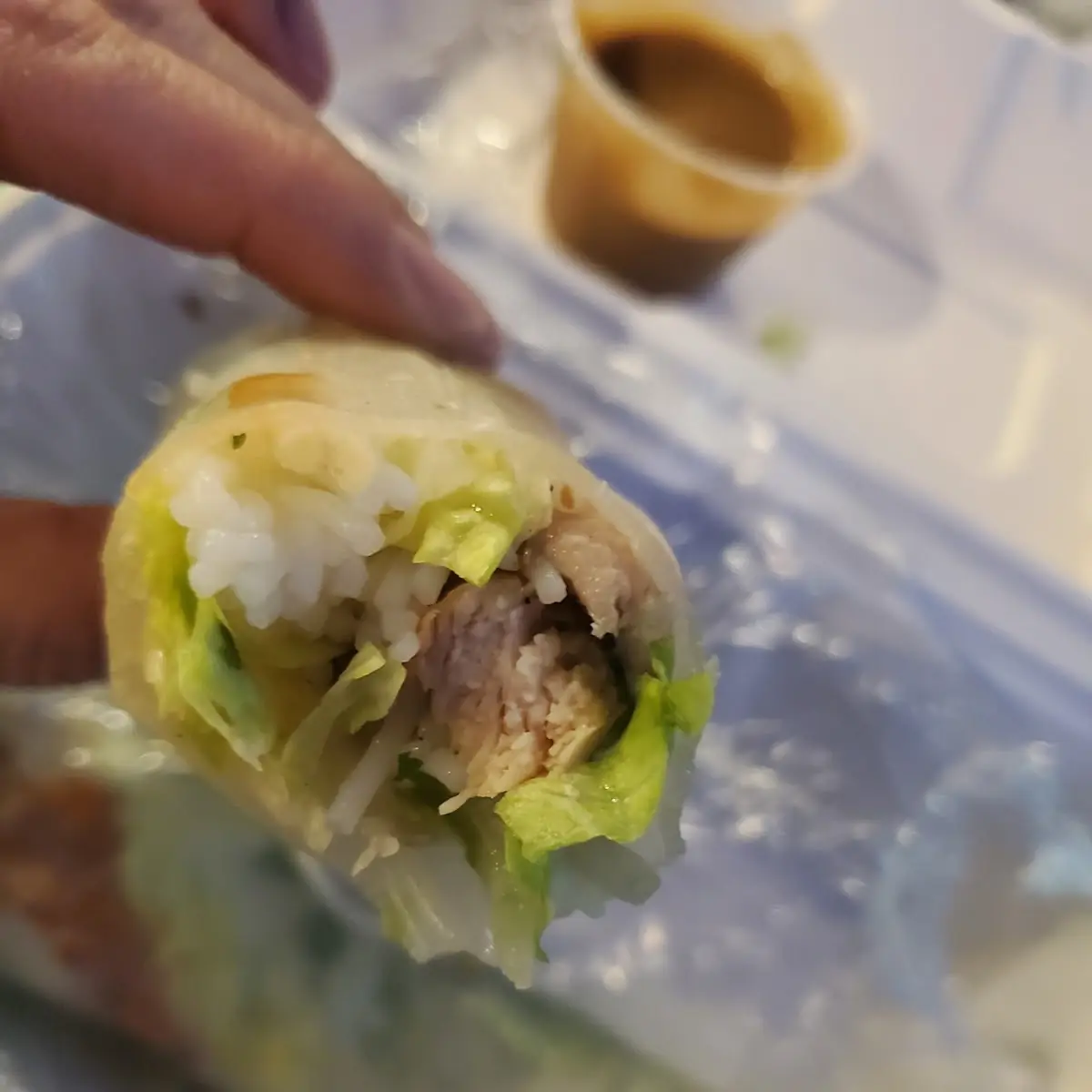 Chicken Spring Roll to Go