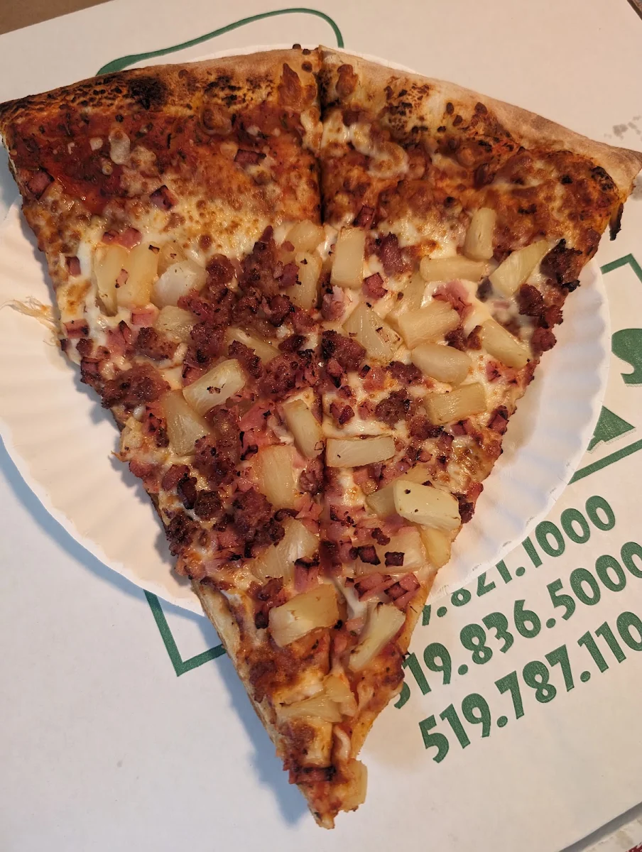Hawaiian Pizza Slice