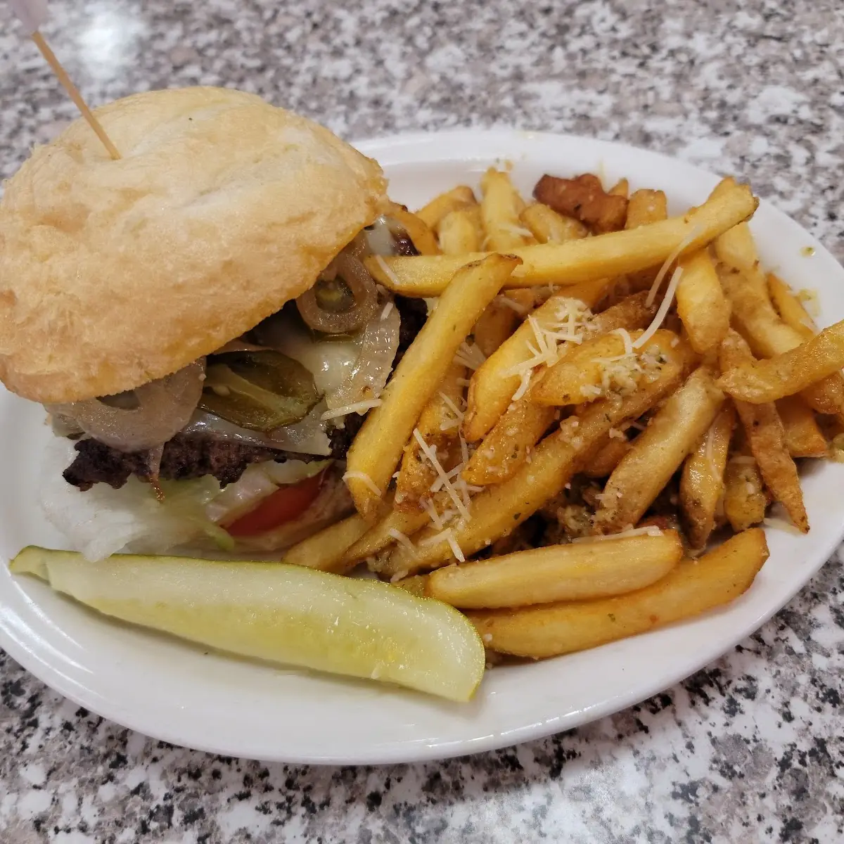 Jalapeños Burger Menü