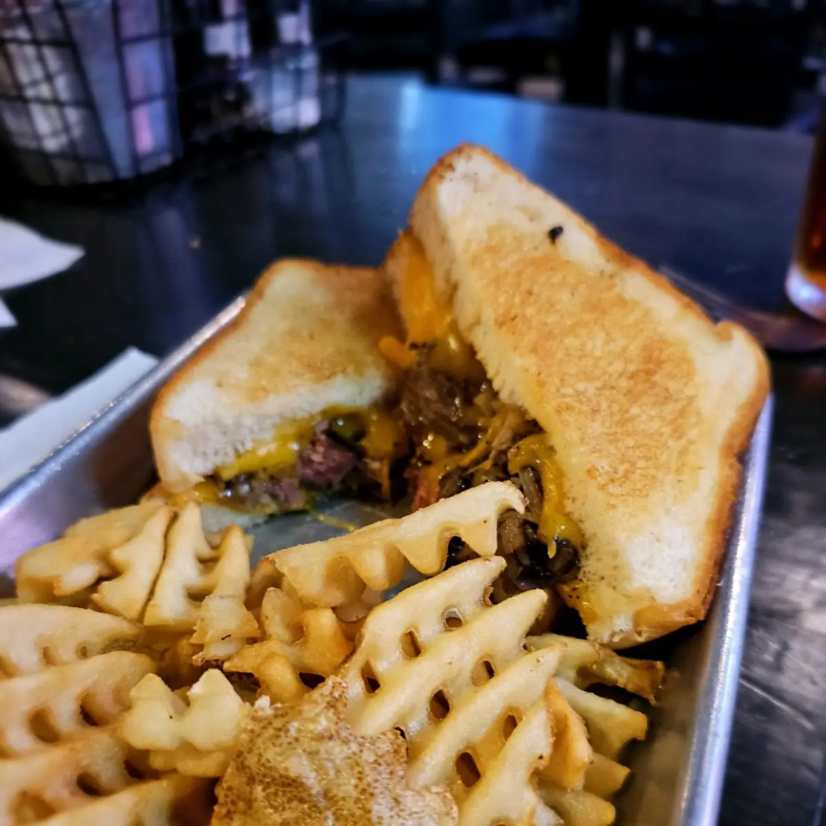 Brisket Grilled Cheese