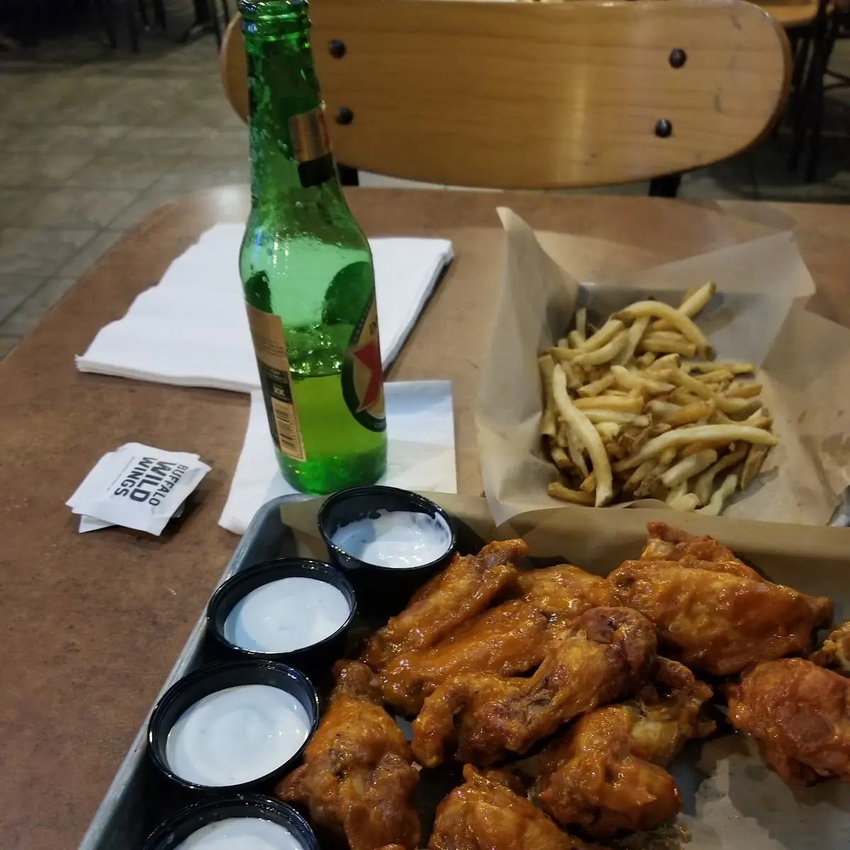Spicy Garlic Chicken Wings