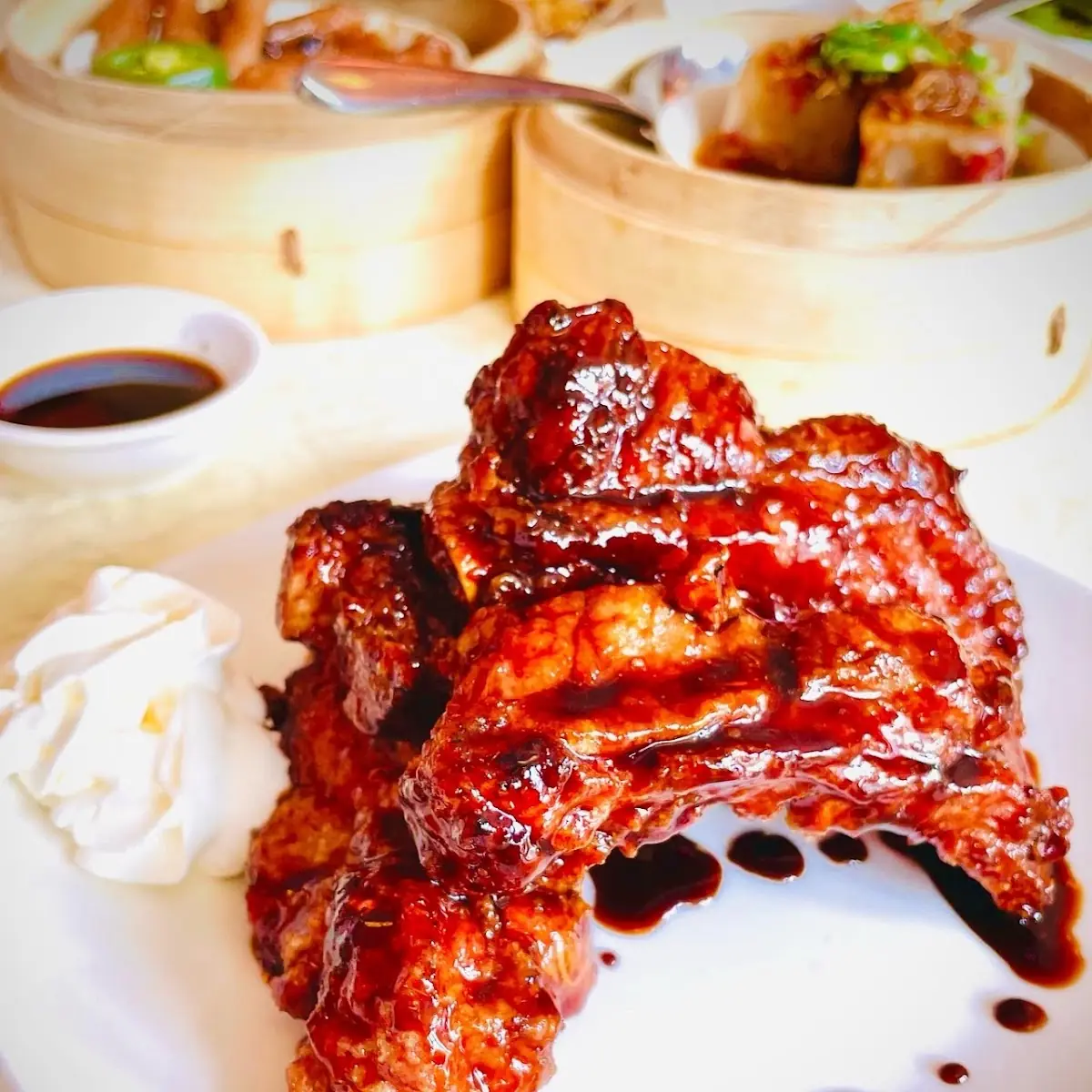 Coffee Glazed Pork Ribs