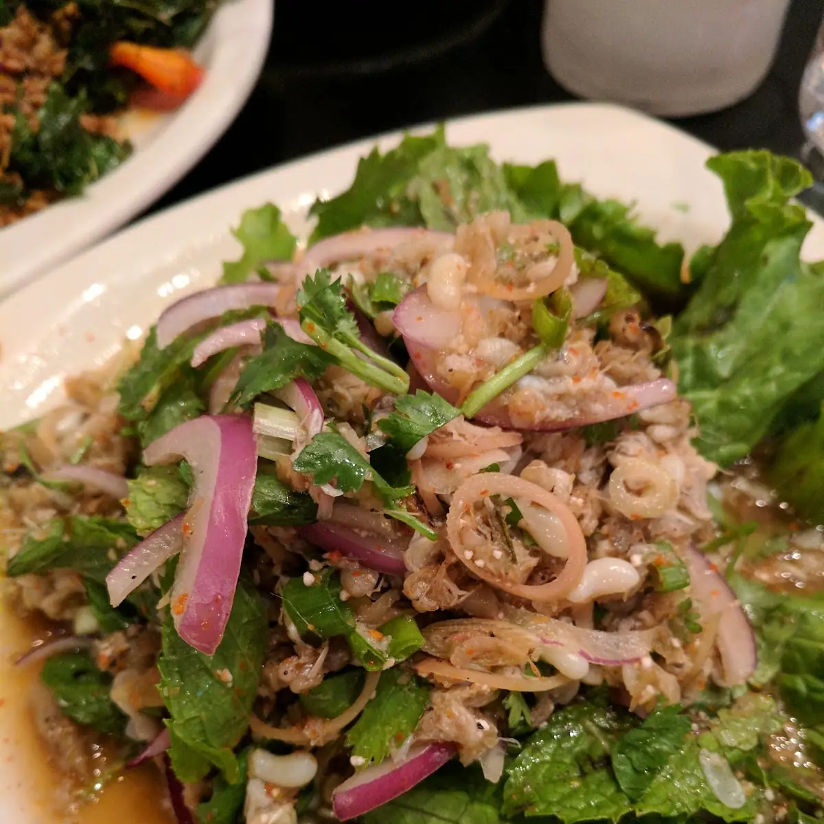 Larb Chicken or Pork or Crispy Pork