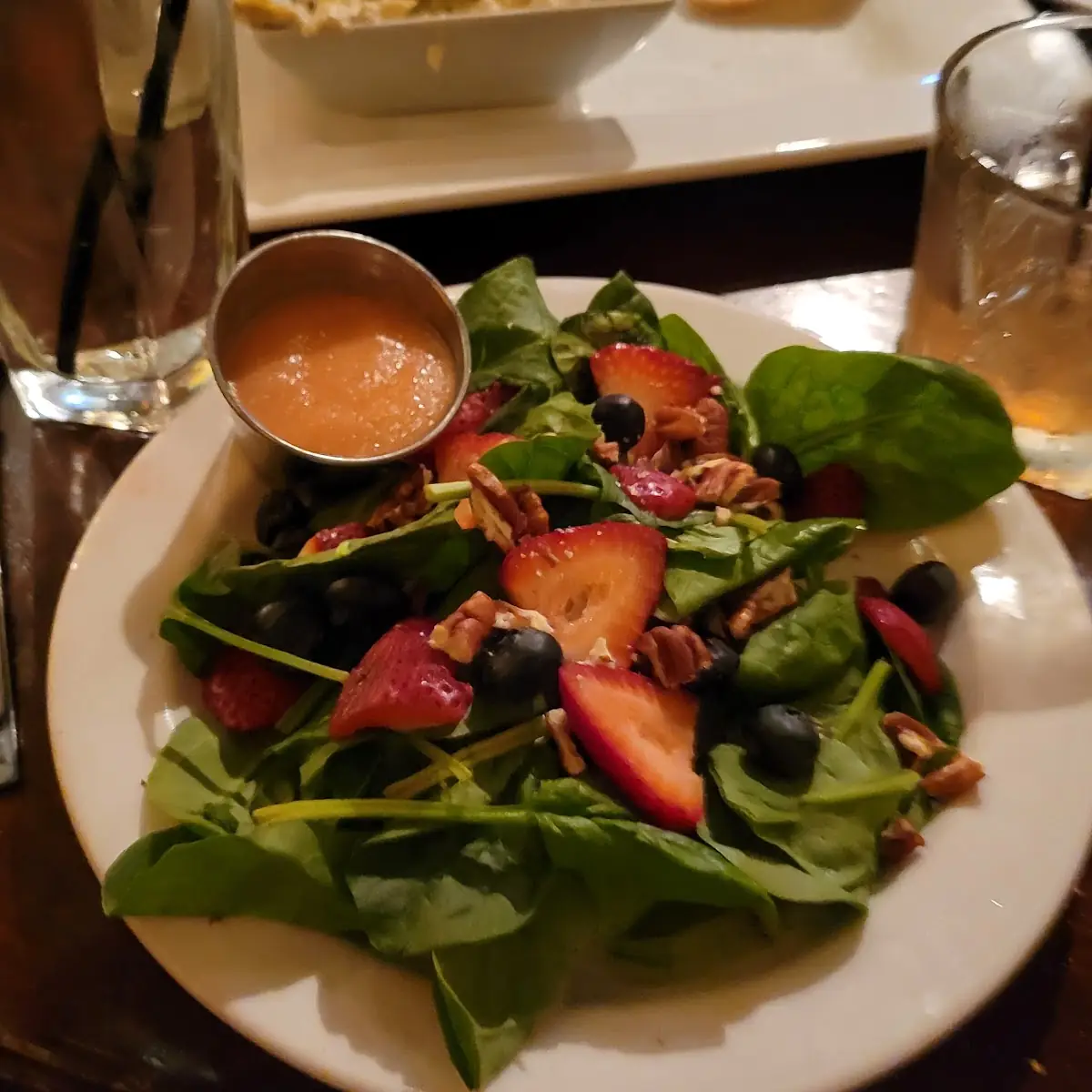 Strawberry Spinach Salad