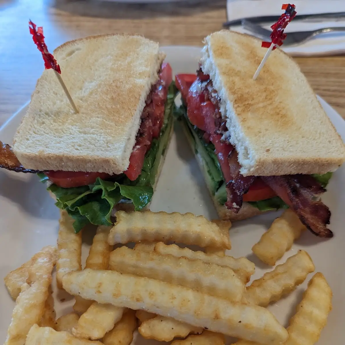 blt with Avocado Toast