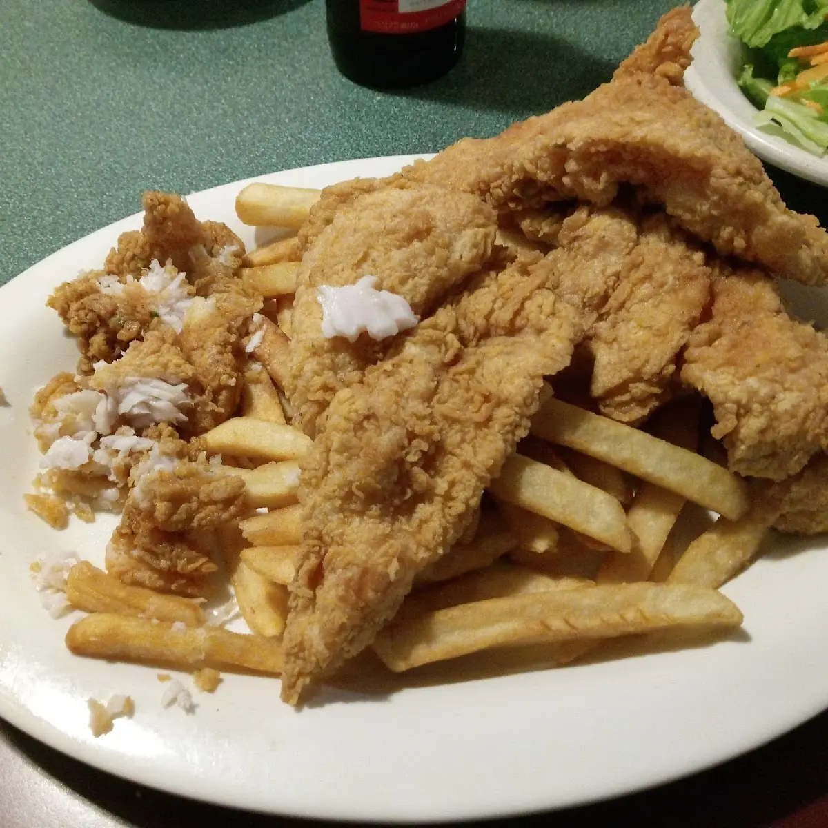 Fried Catfish Salad