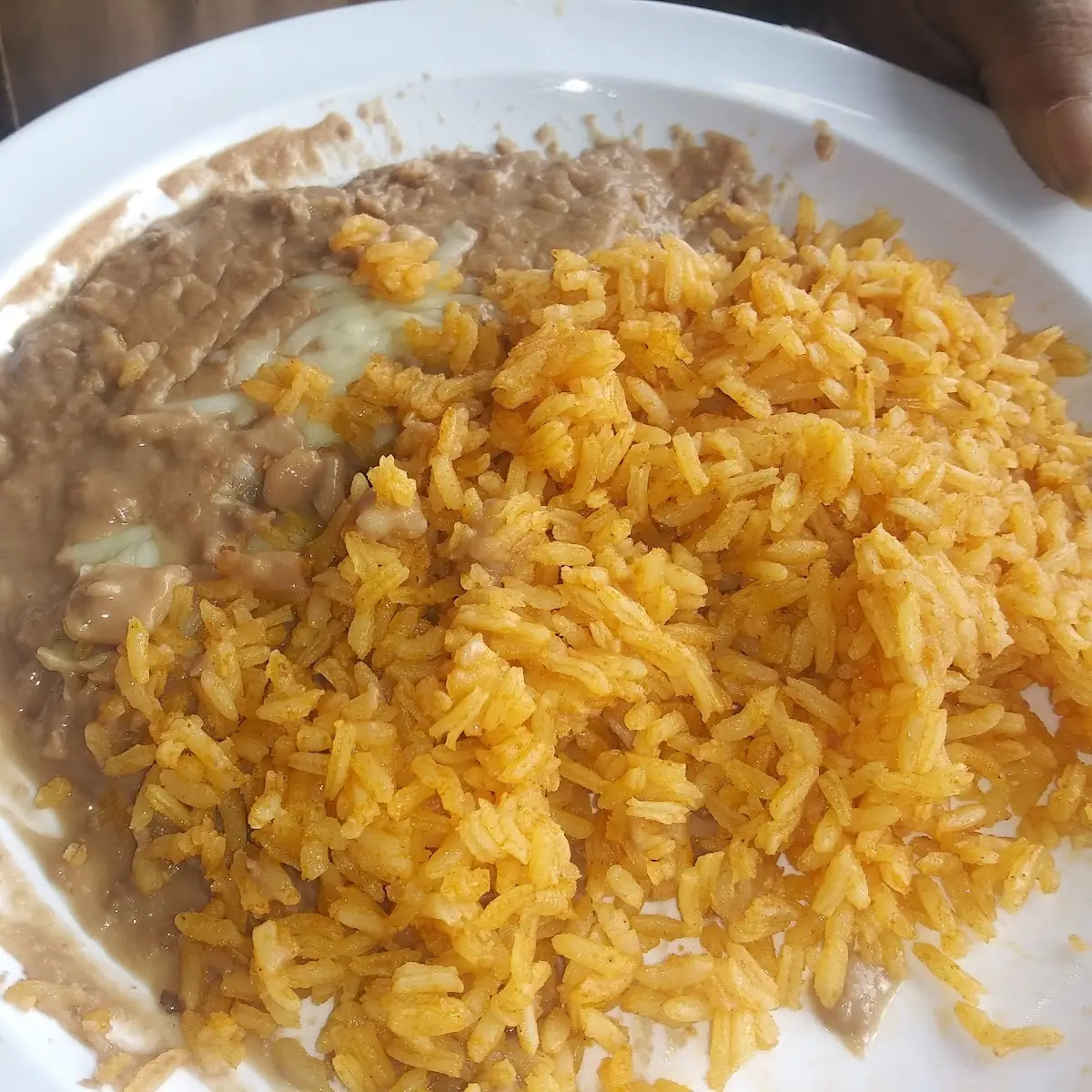 Refried Beans and Rice
