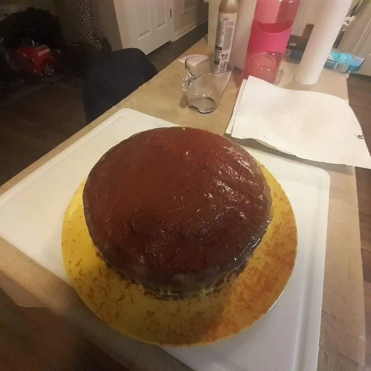 Vanilla Chocolate Cake