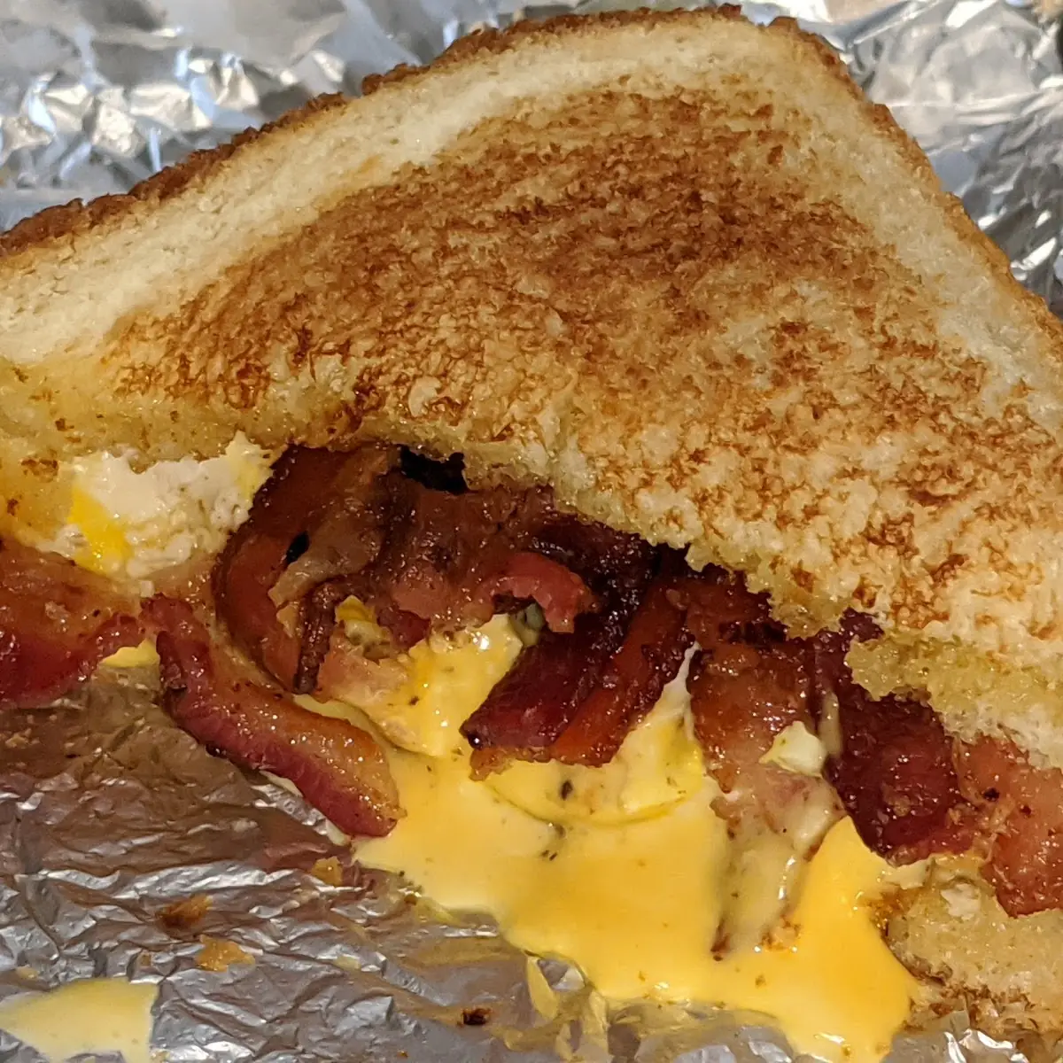 Bacon Egg and Cheese Extra Egg