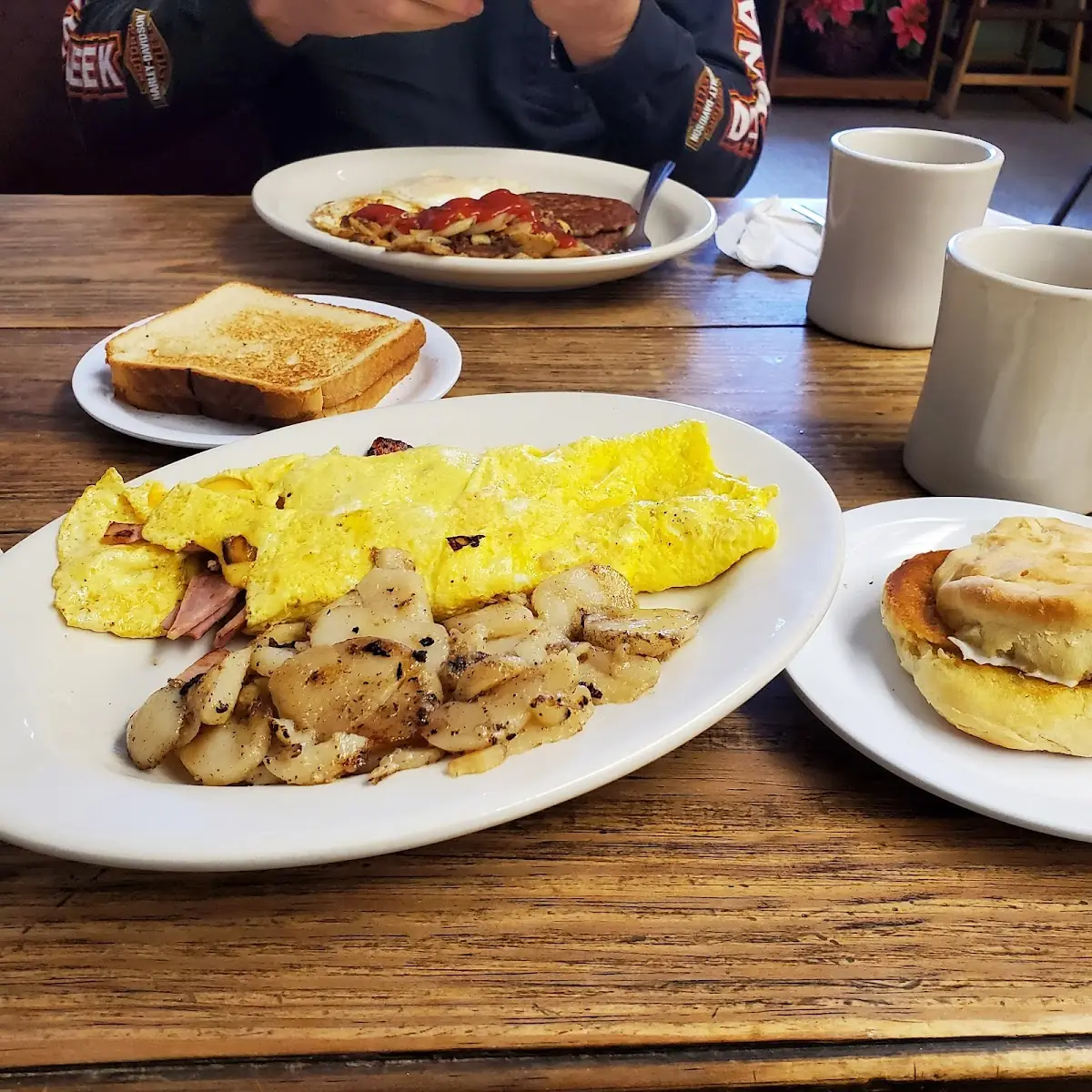 Omelette w Home Fries