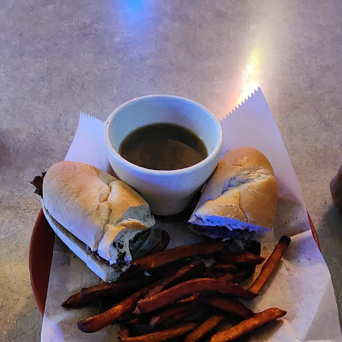 Philly Cheese Steak Sandwich