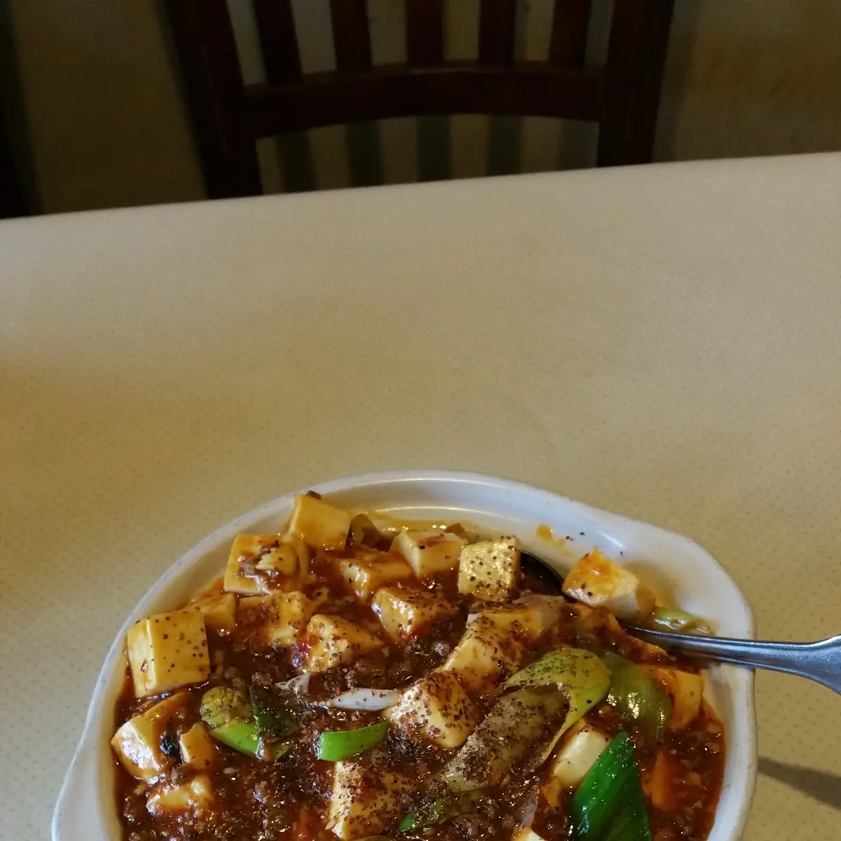 Spicy Tofu with Minced Pork