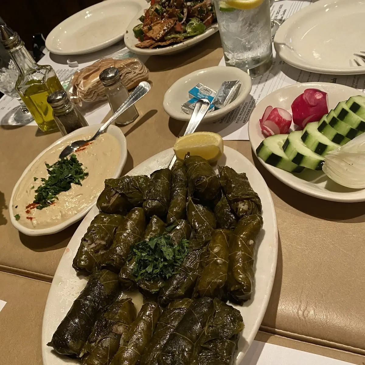 Grape Leaves Hot