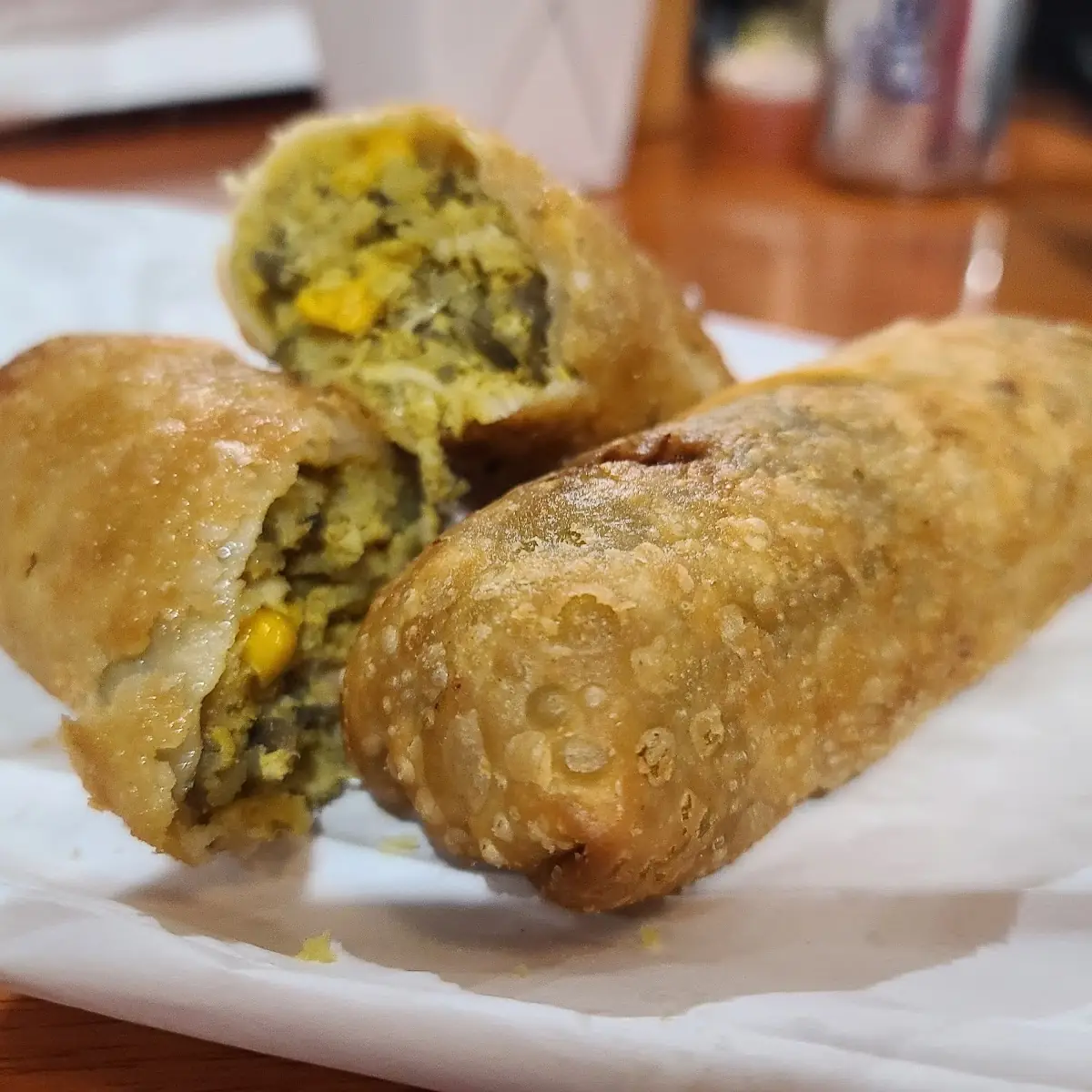 Curry Egg Roll