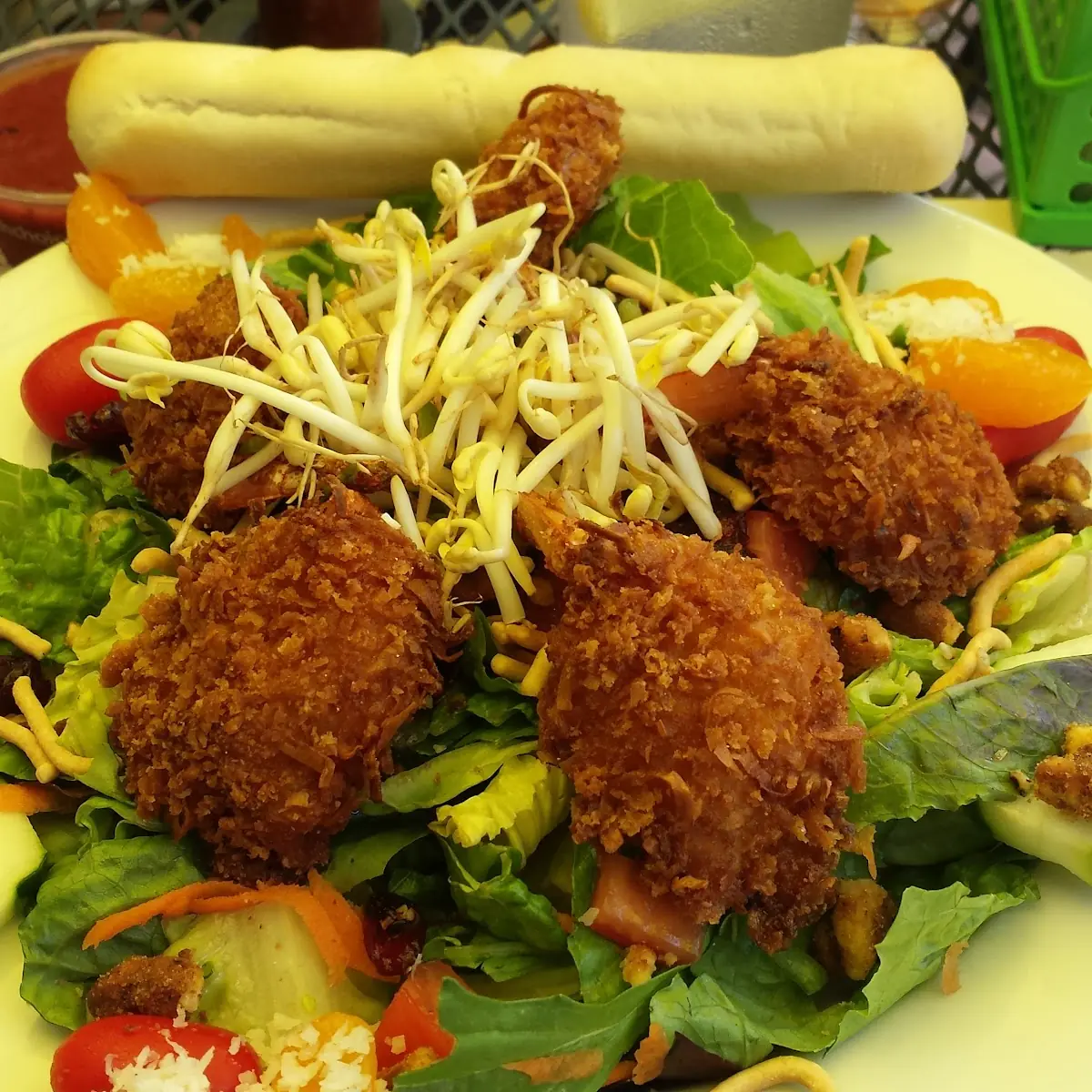 Coconut Shrimp Salad