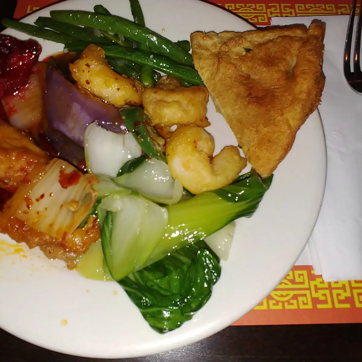 Vegetables & Seafood Delight