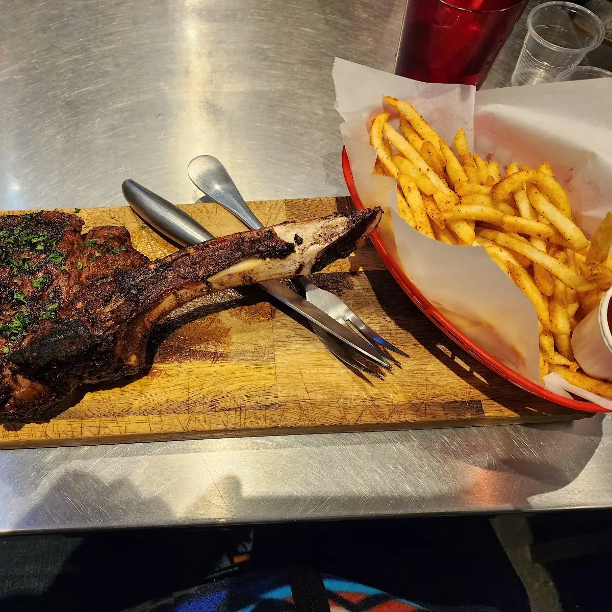 Bone in Rib-Eye Steak