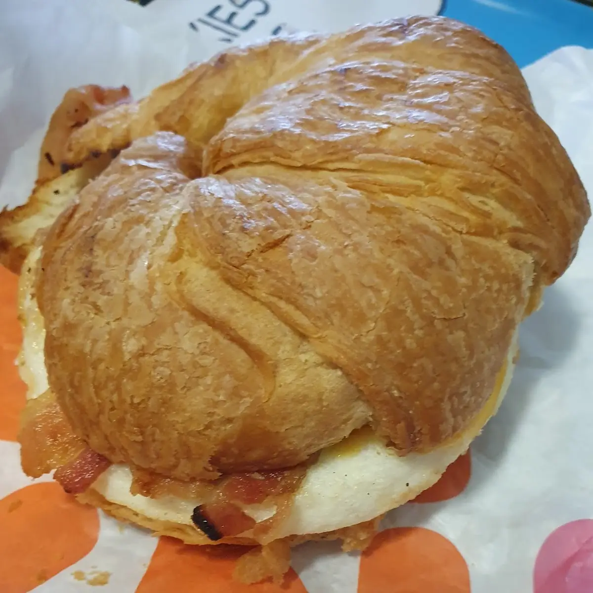 Bacon Egg Cheese Croissant