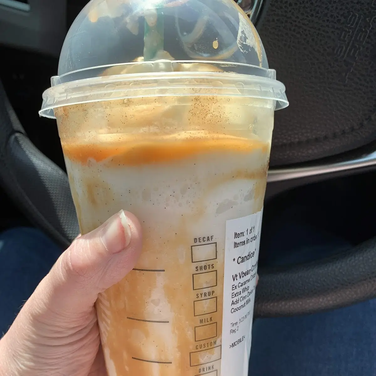 Vanilla Bean Frappuccino