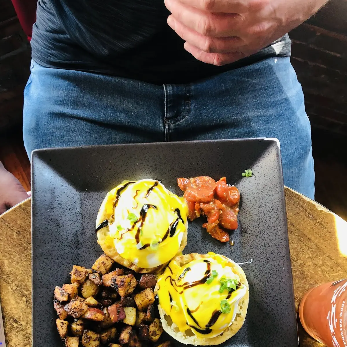 Caprese Eggs Benedict