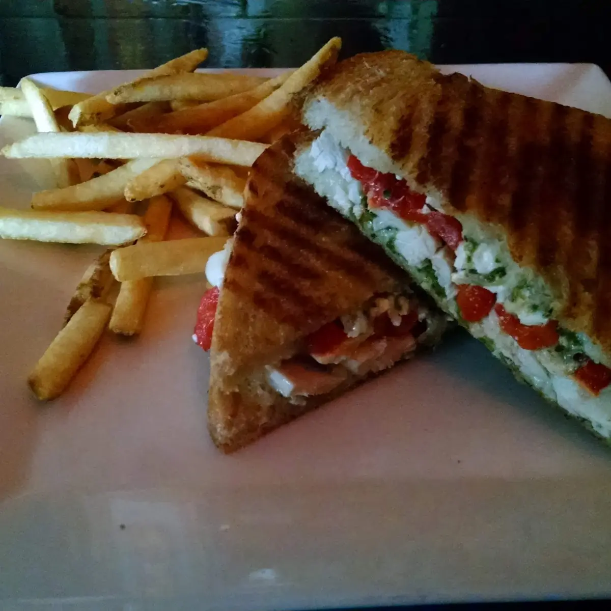 Mediterranean Grilled Cheese