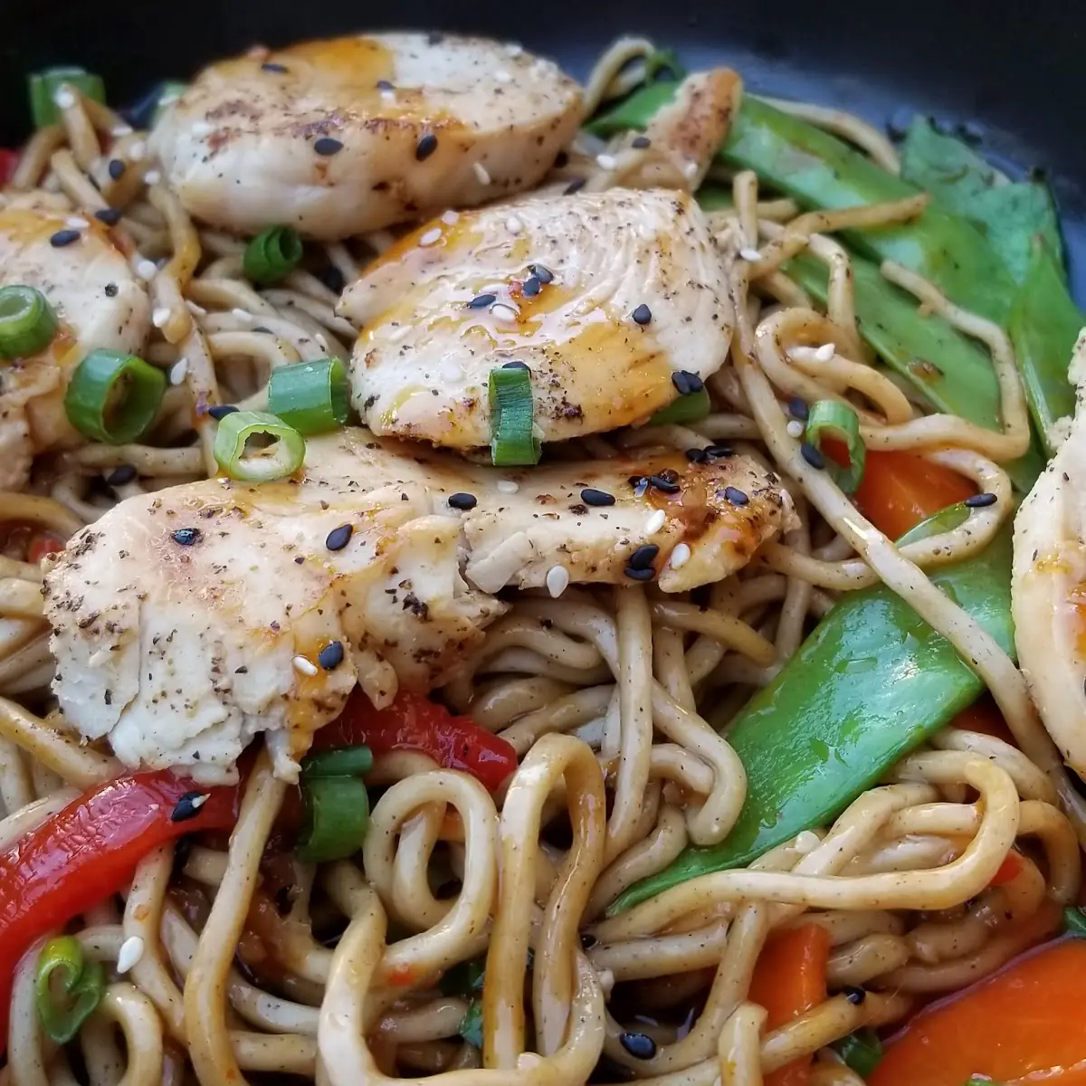 Soba Noodle Bowl with Chicken
